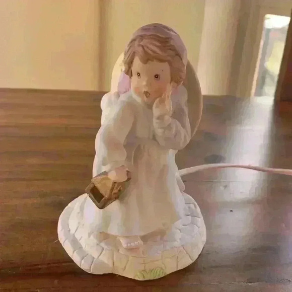 Wee Willie Night Light Vintage 1989 Nursery Figurine Made by The Good Company - Picture 6 of 7